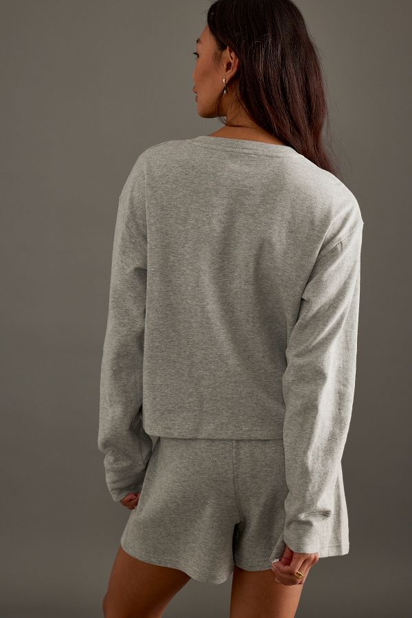 Slide View: 2: Calvin Klein Relaxed Crew-Neck Sweatshirt