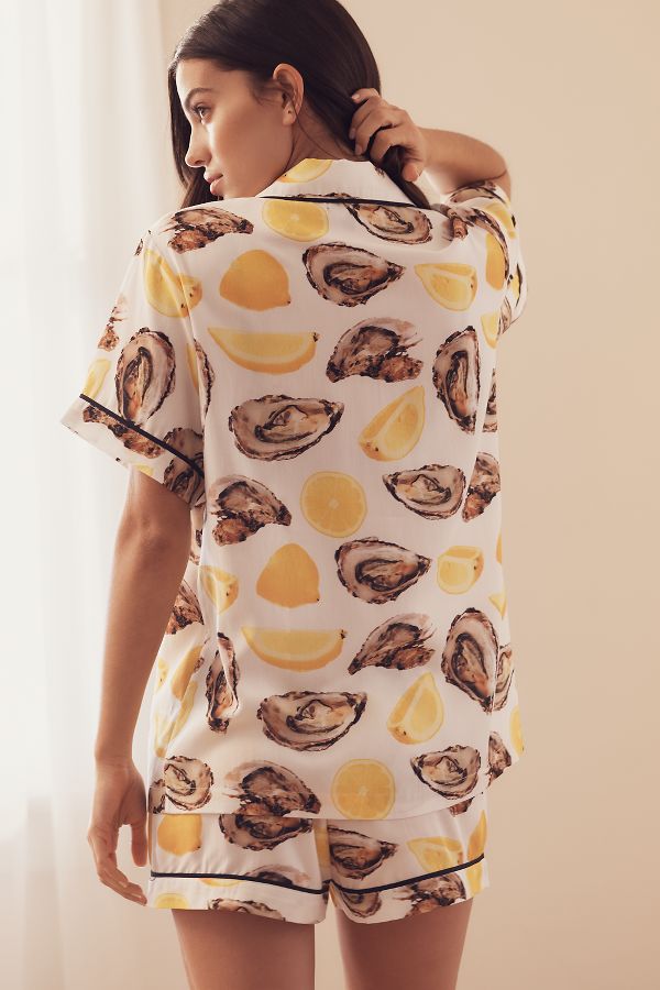 Slide View: 3: Katie Kime Oysters Pajama Set