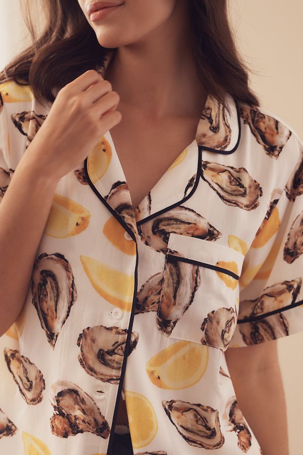 Slide View: 4: Katie Kime Oysters Pajama Set