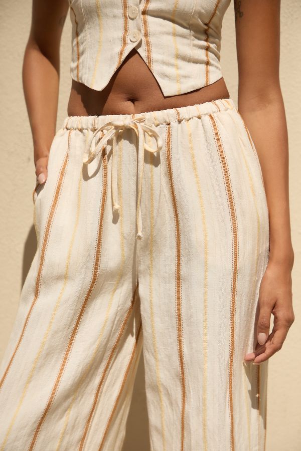 Slide View: 3: LSPACE Beach House Linen Pants