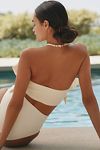 Thumbnail View 2: By Anthropologie Mari Ruffle Bandeau Bikini Top