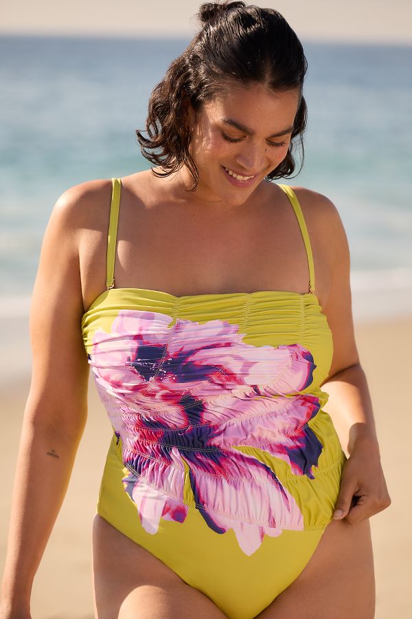 Slide View: 8: Celandine Sunburst Shine One-Piece Swimsuit