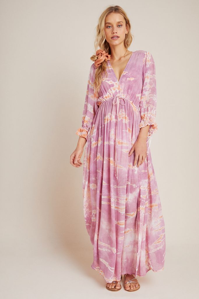 Sheena TieDye CoverUp Dress Anthropologie
