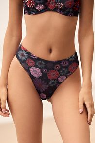 Slide View: 3: Peixoto Stella High-Waisted Bikini Bottoms