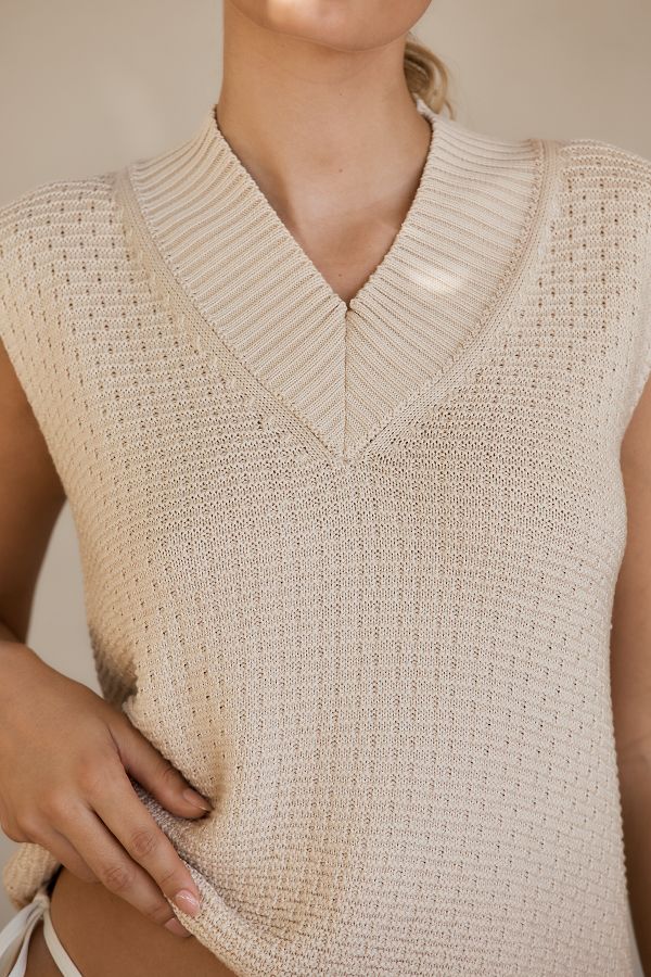 Slide View: 3: Peixoto Andie Knit Vest