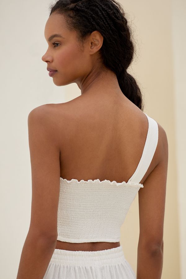 Slide View: 2: Peixoto Penelope One-Shoulder Top