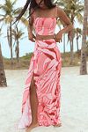 Thumbnail View 1: Peixoto Rose Side-Slit Maxi Skirt