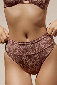 Slide View: 3: Malai Python Hella Cool Bikini Bottoms