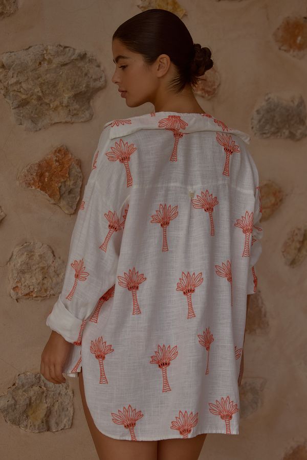 Vista de diapositivas: 2: Camisa Palmera Malai x Anthropologie