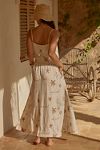 Thumbnail View 2: Malai x Anthropologie Brisa Embroidered Linen-Blend Midi Skirt