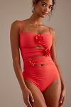 Thumbnail View 1: Sea Level Casa Bandeau Cut-Out Swimsuit