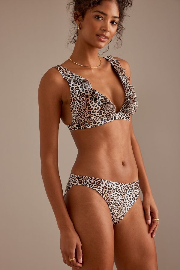 Vista de diapositivas: 3: Braguitas de Bikini Estampado de Leopardo Congo Sea Level