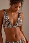 Visualizzazione miniature 1: Top Bikini Sea Level Congo Frill Stampa Leopardata