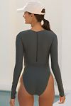 Thumbnail View 2: Montce Gabi Long-Sleeve One-Piece Swimsuit