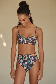 Slide View: 4: Agua Bendita Lauren Bikini Top