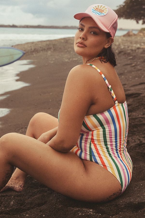 Slide View: 2: Andie x Sunshine Tienda One-Piece Swimsuit