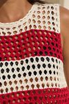 Thumbnail View 4: Farm Rio Crochet Sleeveless Tank