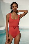 Thumbnail View 4: Farm Rio Matelassé One-Piece Swimsuit