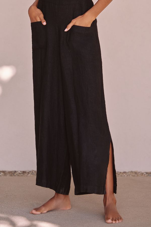 Slide View: 4: Sanctuary Linen Cotton Jumpsuit