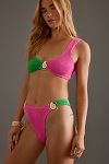 Thumbnail View 1: Cleonie Swim Wipeout Colour-Block Bikini Bottoms