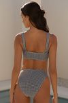 Thumbnail View 3: Good American Gingham Square-Neck Bikini Top