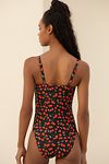 Thumbnail View 2: Good American Cherries Square-Neck One-Piece Swimsuit