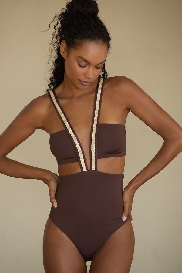 Slide View: 1: Armantia Yanet One-Piece Swimsuit