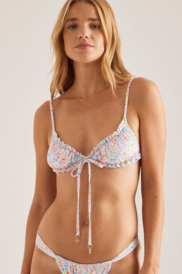 Slide View: 4: Kulani Kinis Bow Bikini Top