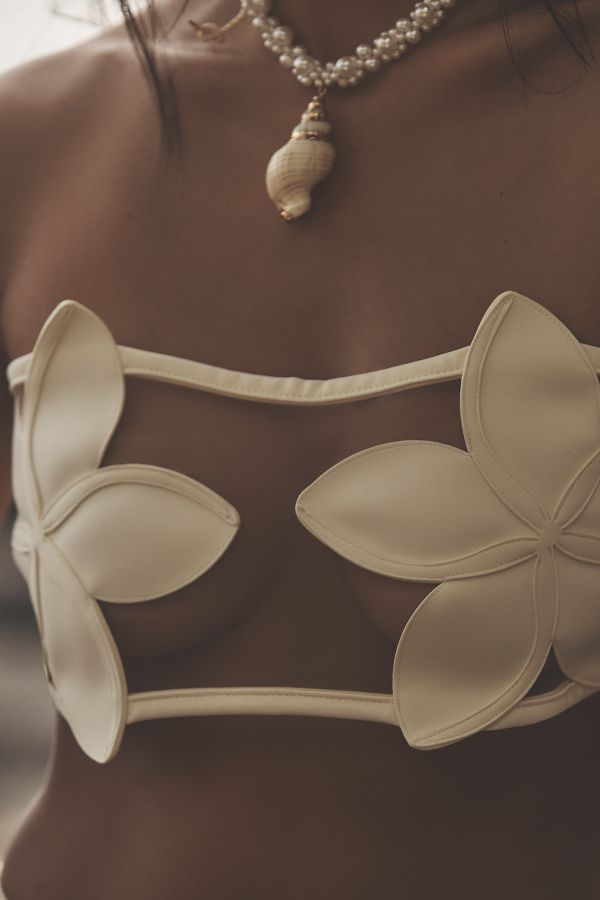 Slide View: 2: Bahia Maria x Anthropologie Plumeria Bikini-Oberteil