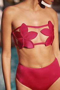 Slide View: 2: Bahia Maria x Anthropologie Plumeria Bikini Top