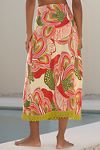 Thumbnail View 3: Farm Rio x Anthropologie Linen Blend Wrap Skirt