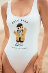 Thumbnail View 2: Polo Ralph Lauren Polo Bear Scoop One-Piece Swimsuit