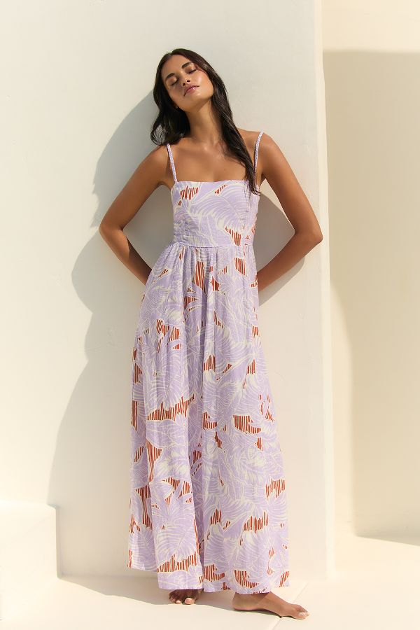 Slide View: 1: Maaji Wisteria Bloom Maxi Dress