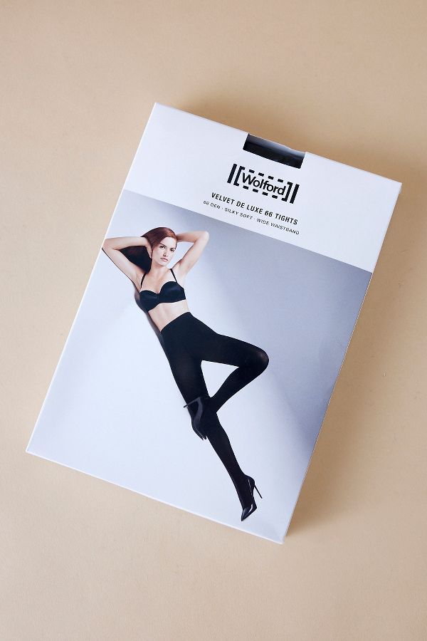 Slide View: 3: Wolford Velvet de Luxe 66 Strumpfhosen