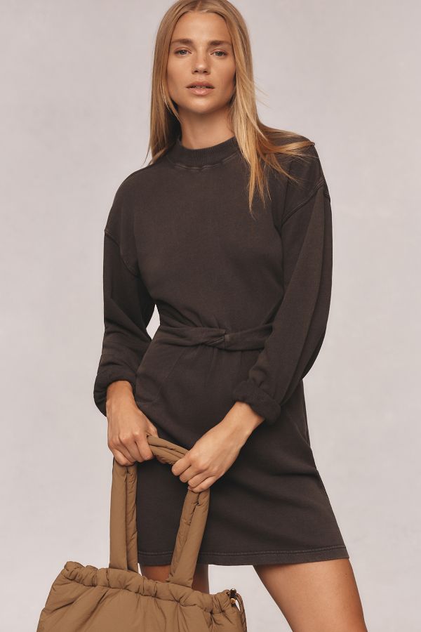 Slide View: 1: LSPACE Asher Long-Sleeve Mini Dress