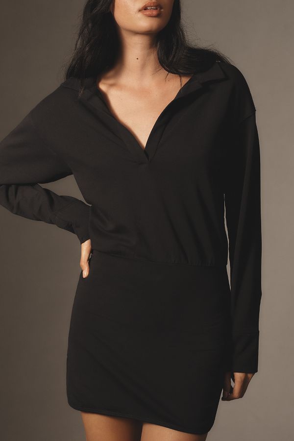 Slide View: 4: LSPACE Long-Sleeve Carson Mini Dress