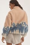 Thumbnail View 7: Beach Riot Leona Sherpa Quarter-Zip Pullover