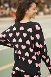 Thumbnail View 3: Beach Riot Callie Heart Oversized Crew-Neck Sweater