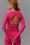 Thumbnail View 2: Beyond Yoga Lite Cardio Long-Sleeve Crop Top