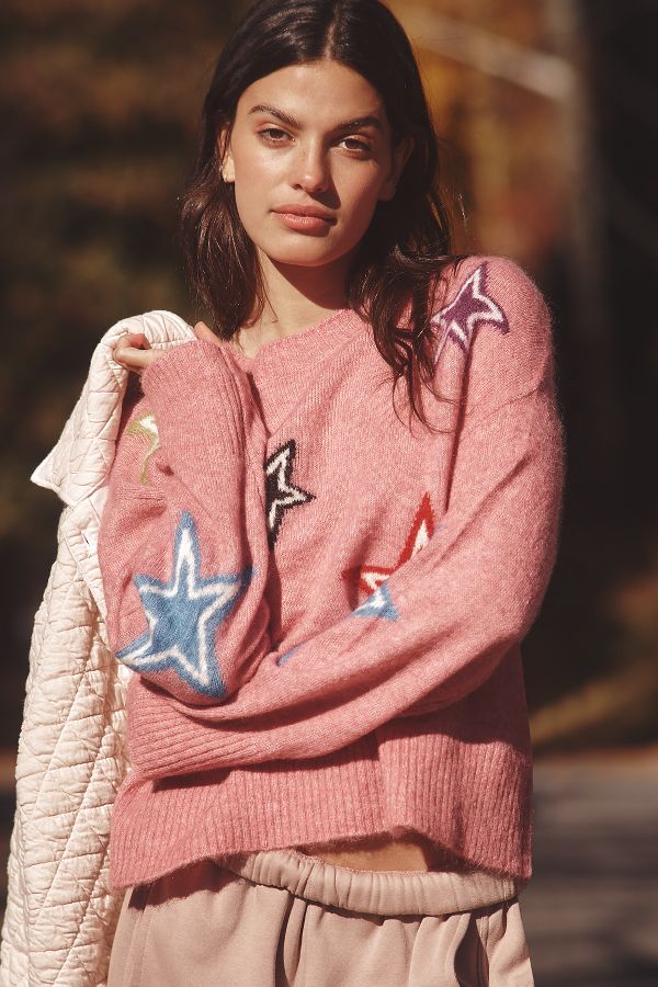 Slide View: 1: Electric & Rose Leah Sweater