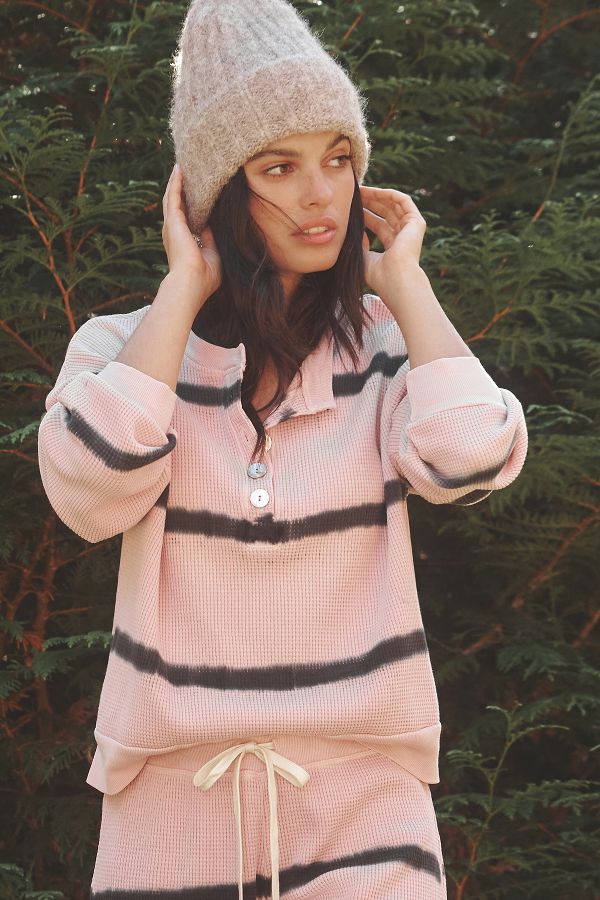 Slide View: 1: Electric & Rose Kiley Thermal Sweatshirt