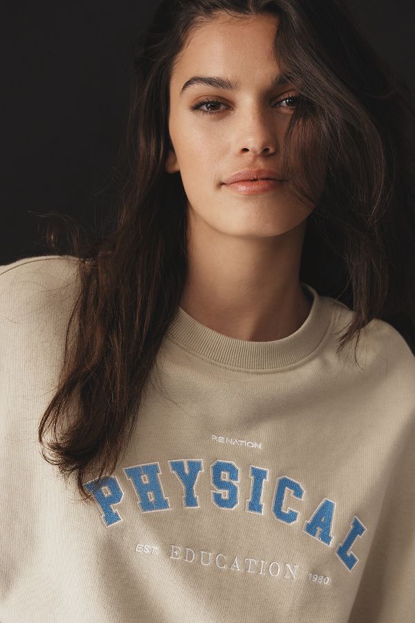 Slide View: 2: PE Nation Physical Crew-Neck Sweatshirt