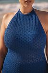 Thumbnail View 7: Sunday in Brooklyn Halter Crochet Cover-Up Midi Dress