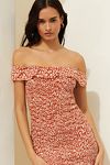 Thumbnail View 3: By Anthropologie Off-The-Shoulder Smocked Midi Dress