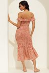 Thumbnail View 2: By Anthropologie Off-The-Shoulder Smocked Midi Dress