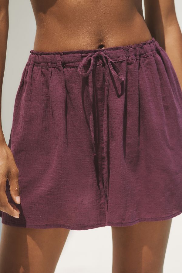 Slide View: 3: By Anthropologie Gauze Shorts