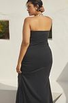 Thumbnail View 5: By Anthropologie Strapless Ruched Midi Tube Dress