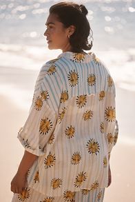 Slide View: 6: LouLou Avenue x Anthropologie Buttondown Top