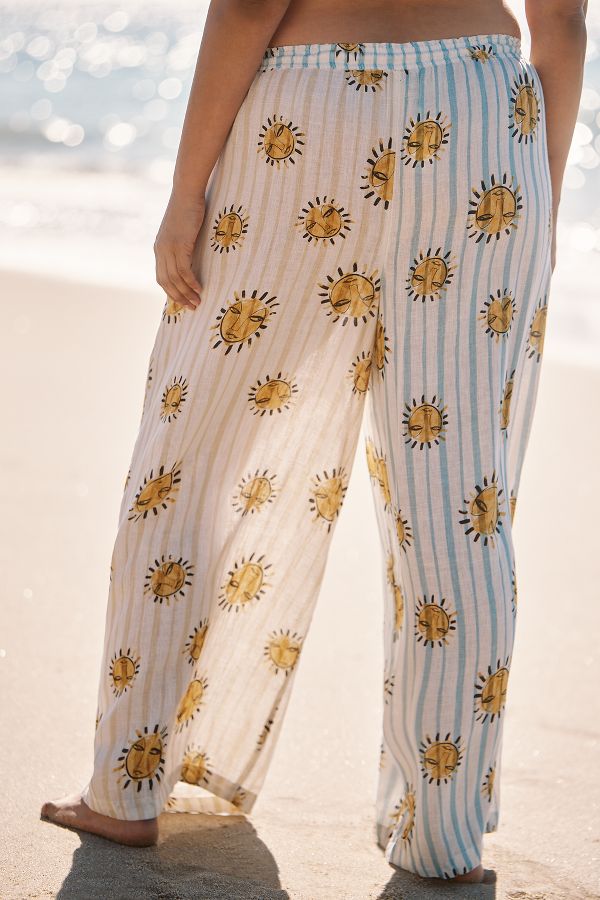 Slide View: 7: LouLou Avenue x Anthropologie Linen Pants