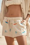 Thumbnail View 3: Celandine Relaxed Linen Drawstring Shorts